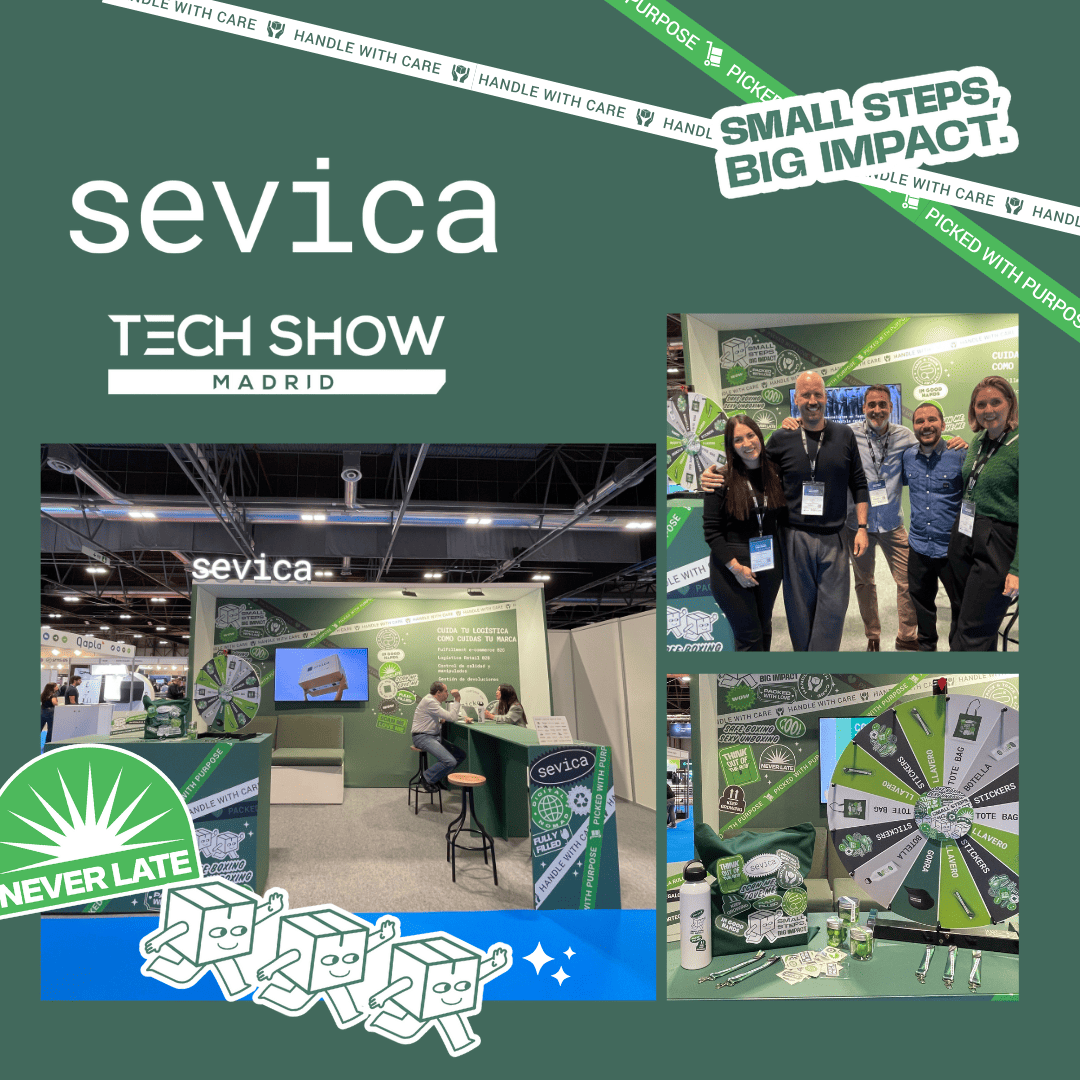 stand sevica logistica fulfillement en tech show e show madrid